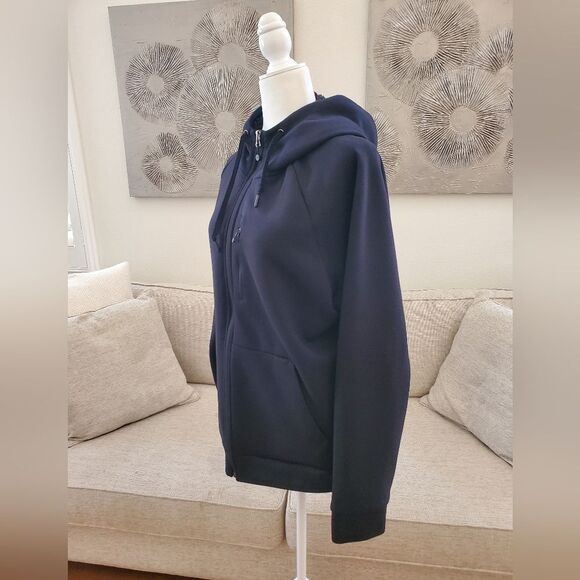 💥32 DEGREES💥  Men's Fleece Tech Sherpa Lined Zip-Front Hoodie - [Large, Black] - Picture 6 of 13